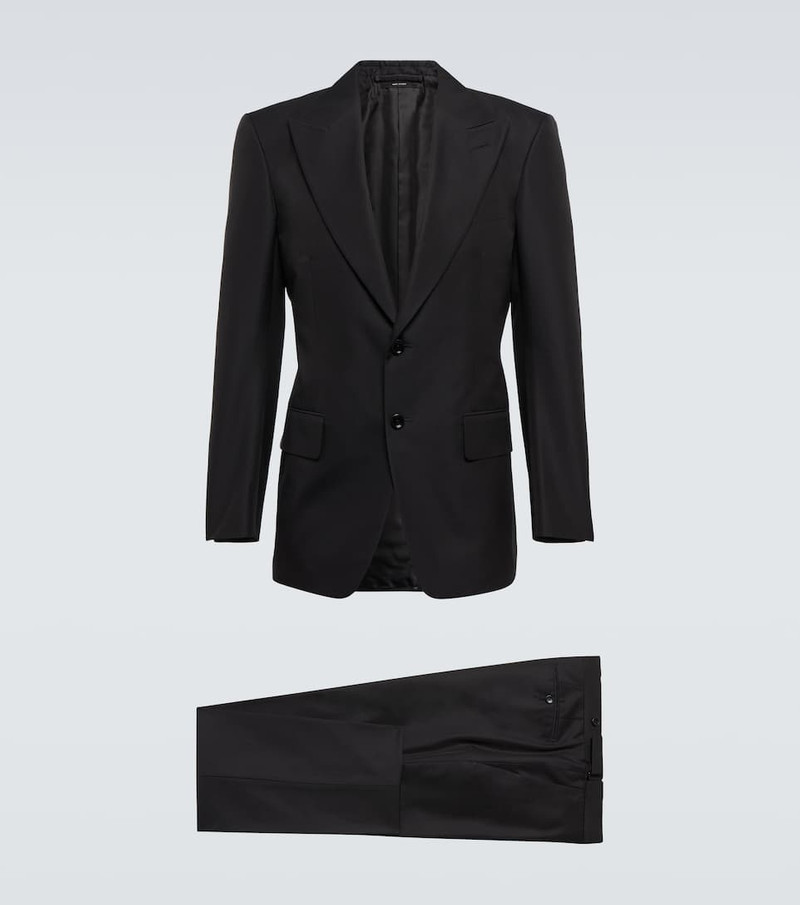 Cotton, wool and silk suit - 1