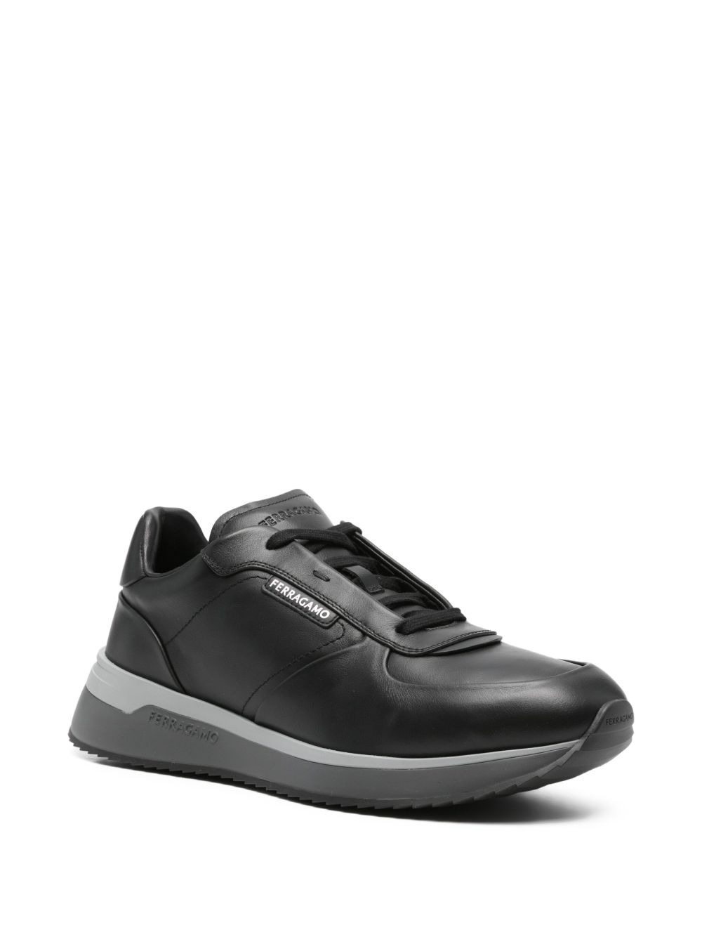 leather sneakers - 2
