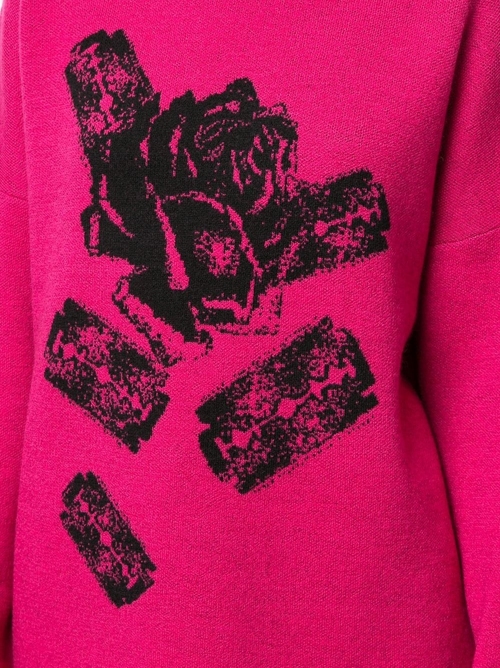 rose print jumper - 5