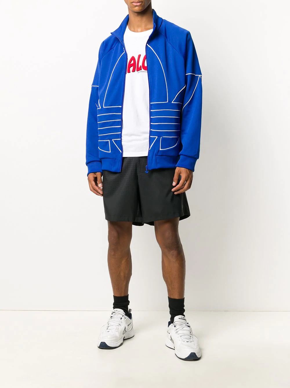 Big Trefoil Outline track jacket - 2