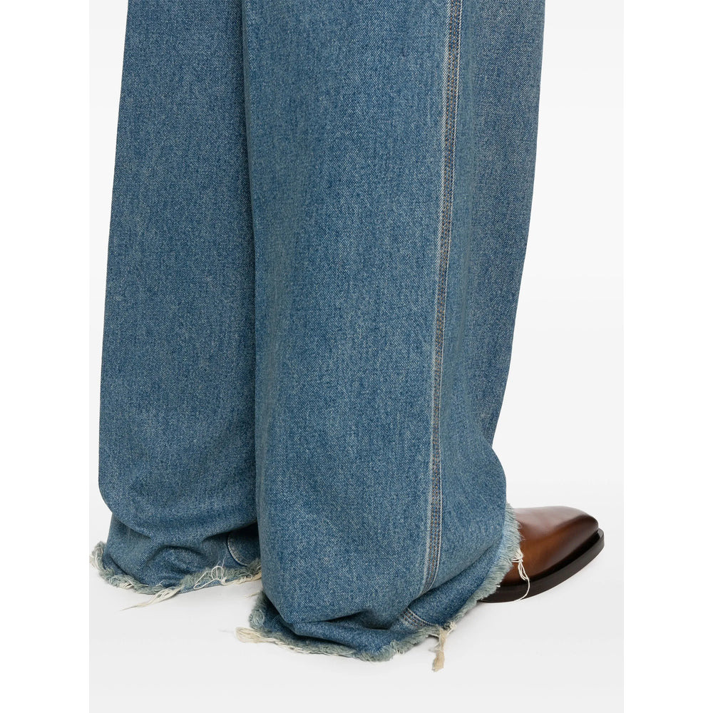 Gucci Blue Denim - Wide-Leg Jeans Men - 4