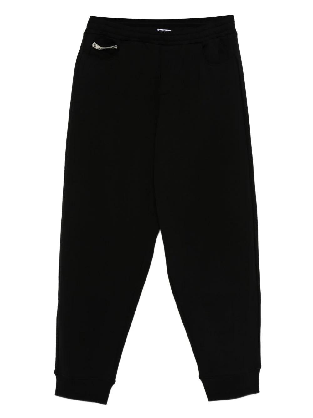 zip-pocket cuffed trousers - 1