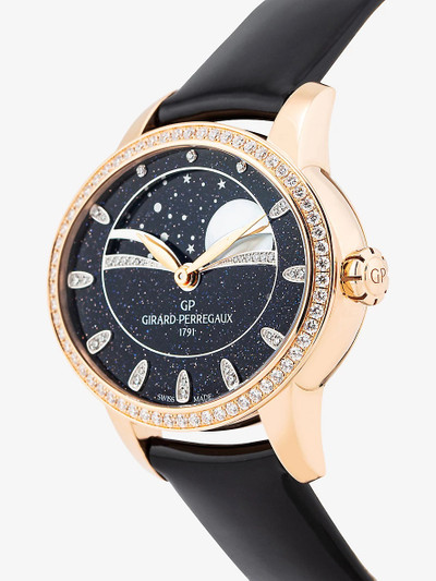 Girard-Perregaux 80496D52A751-CK4A Cat's Eye Celestial rose gold, stainless steel, leather and diamond watch outlook