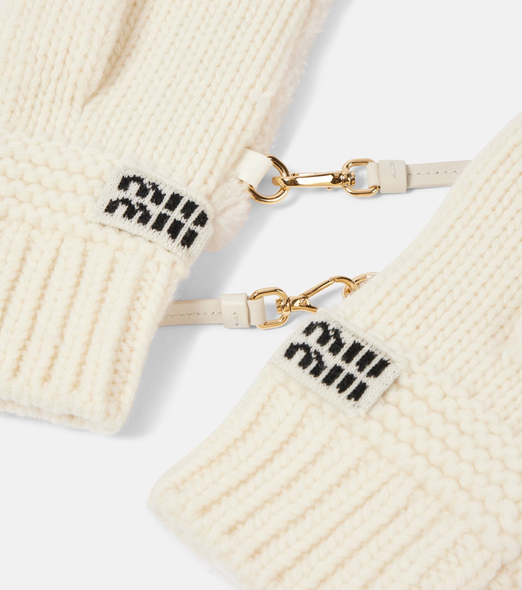 Shearling gloves - 2
