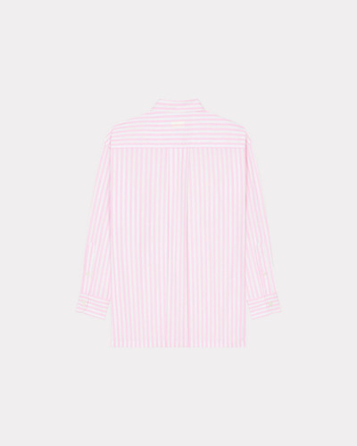 KENZO 'Boke Flower' oversized striped shirt with embroidery outlook