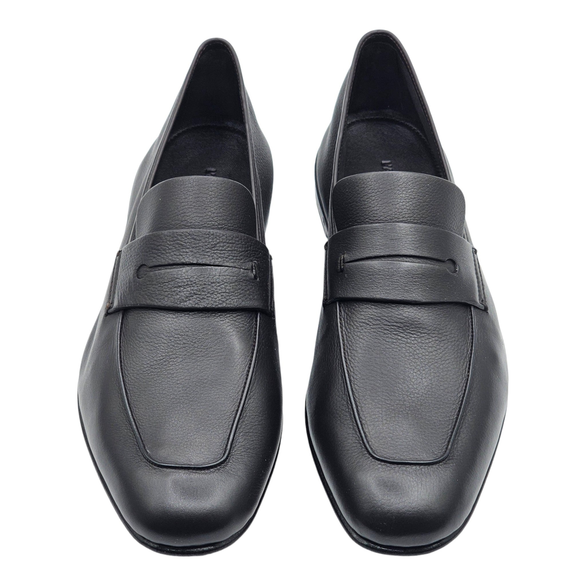 Zegna L'Asola Penny Loafers - Leather - Dark Brown - 4