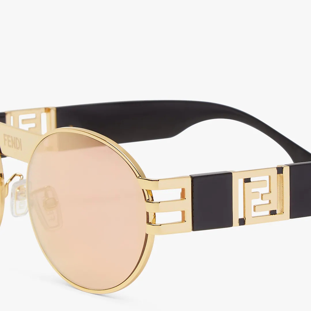 Fendace black acetate sunglasses - 3