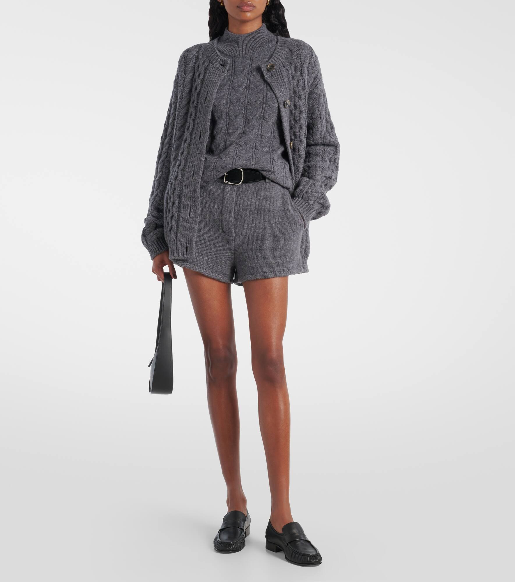 Ditte cable-knit cashmere cardigan - 2