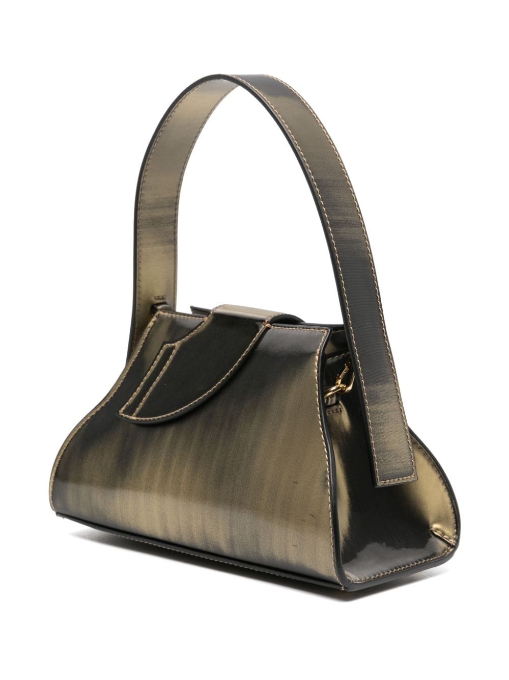 Comma logo-plaque shoulder bag - 5