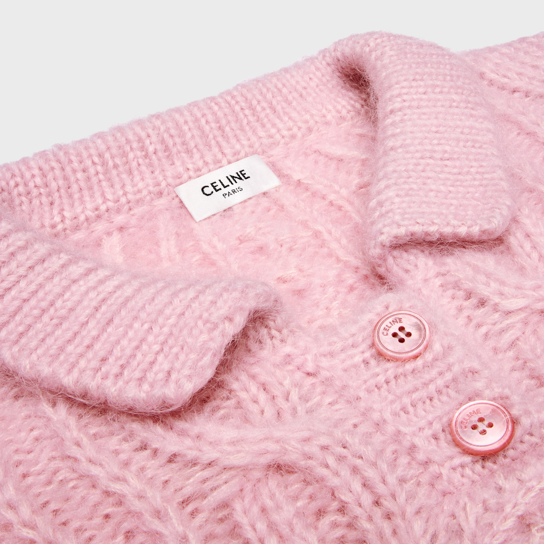 sweater IN aran mohair and wool - 3