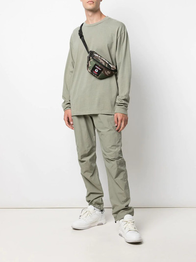 John Elliott drawstring straight-leg trousers outlook