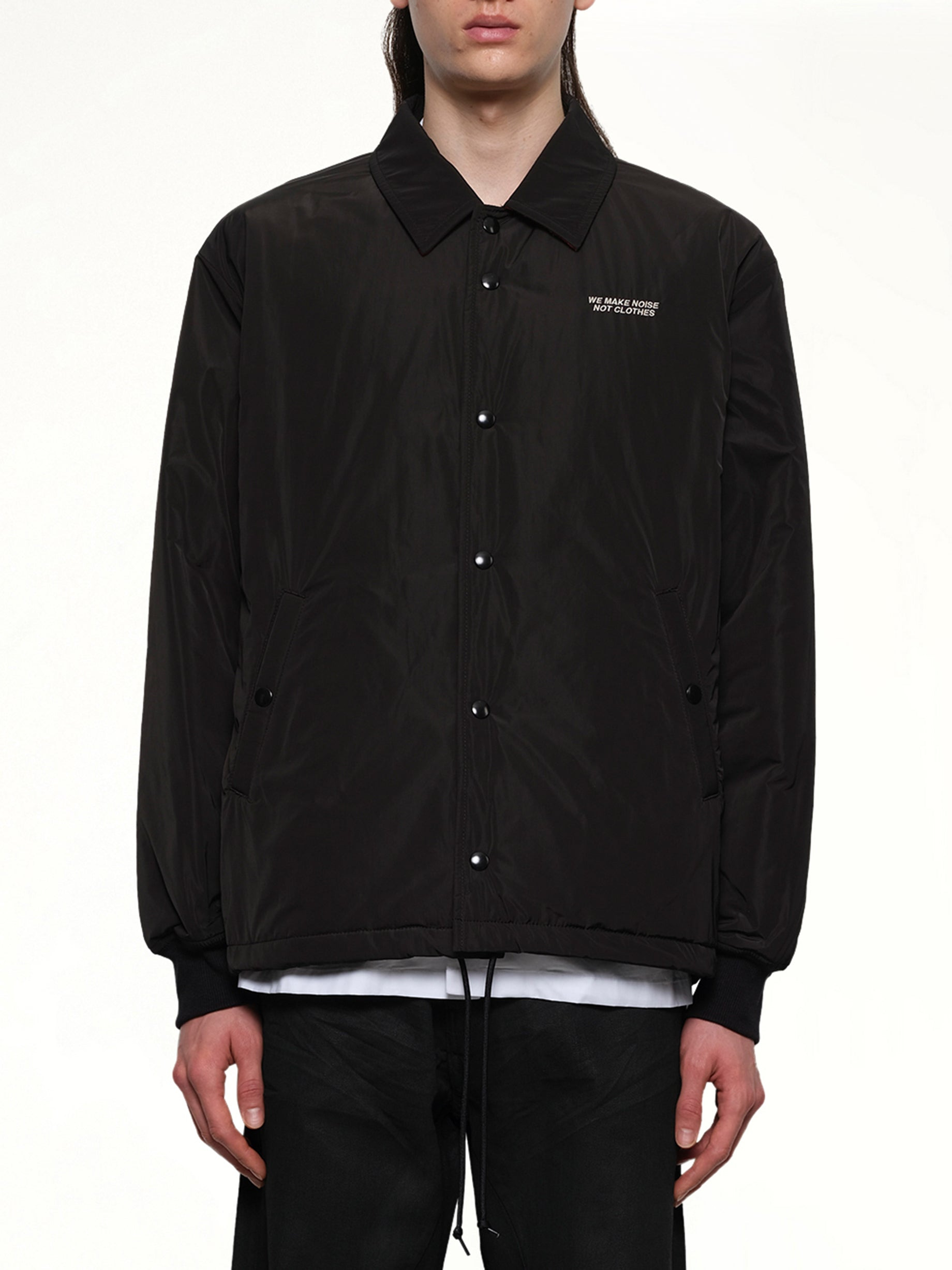 All Rebels Coach Jacket in Black - 1
