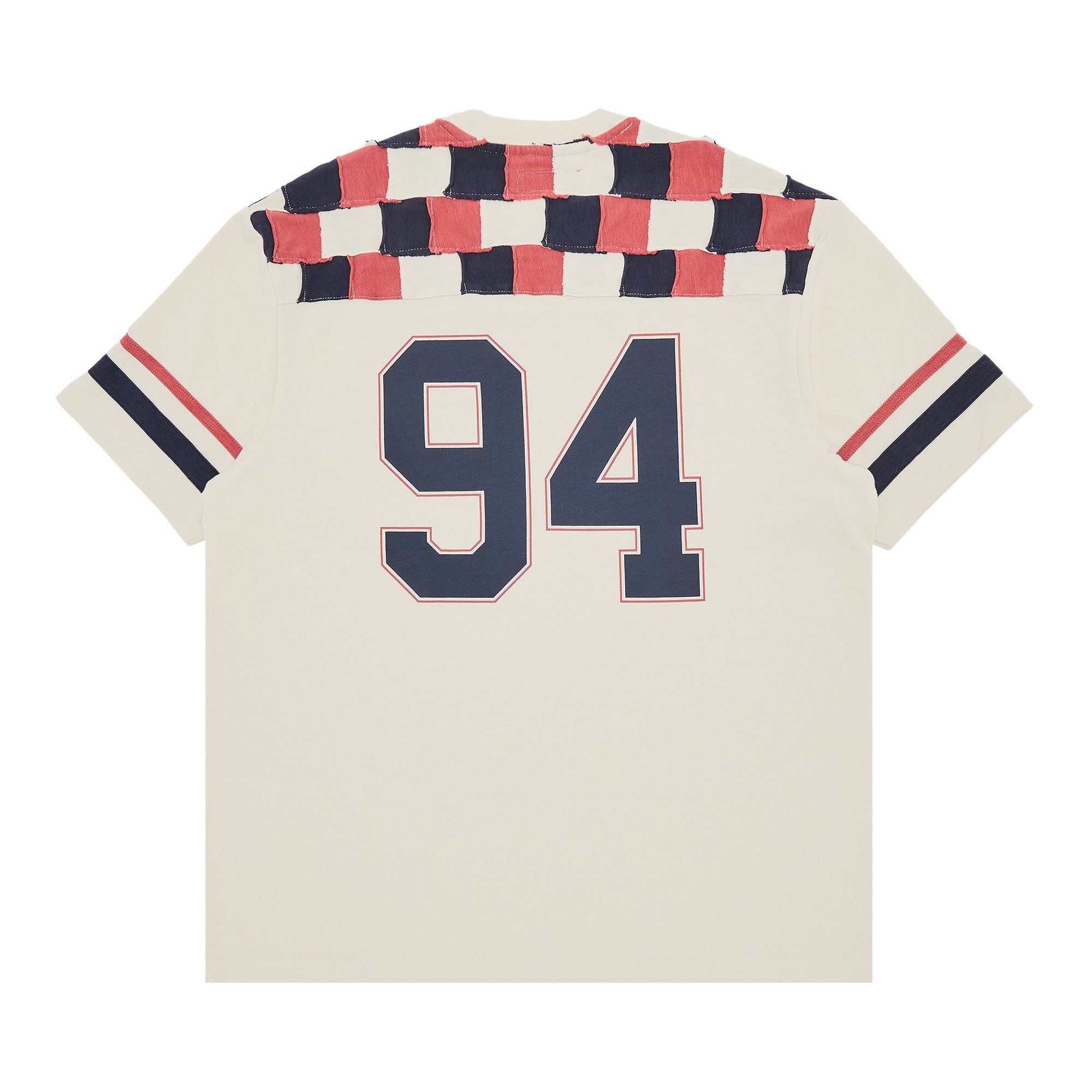 シャツ Supreme Patchwork YokeFootball Top Stone Supreme Patchwork Yoke Football Top Stone Men's - FW24 - US
