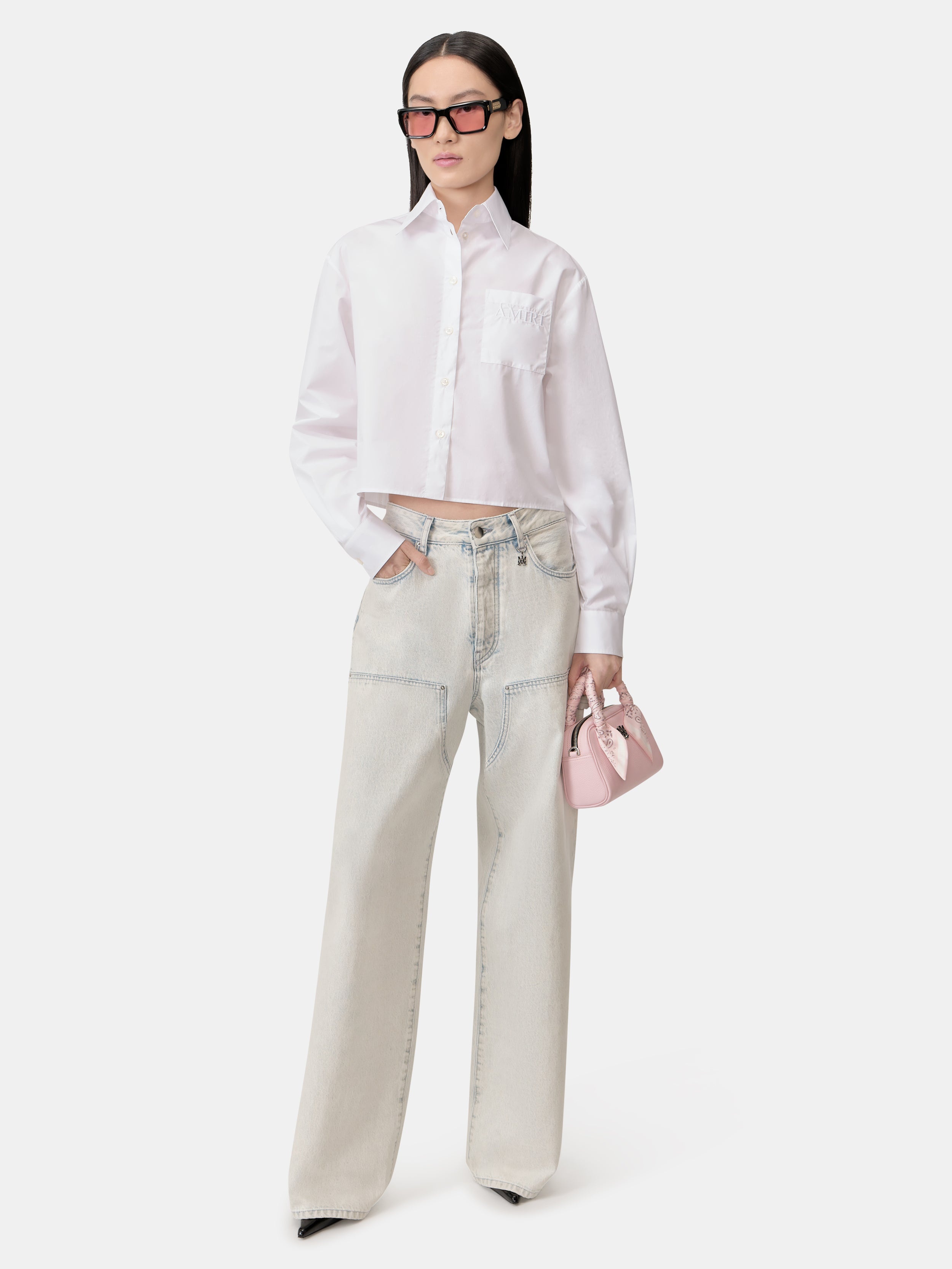 WOMEN'S AMIRI POPLIN SHIRT - 3