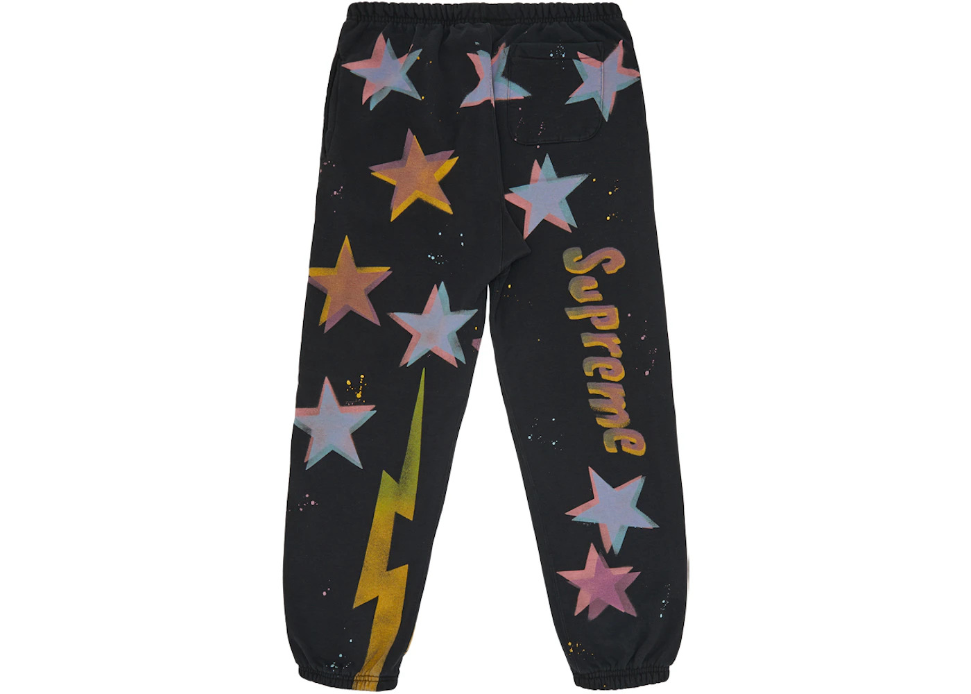 Supreme Gonz Stars Sweatpant Black - 2