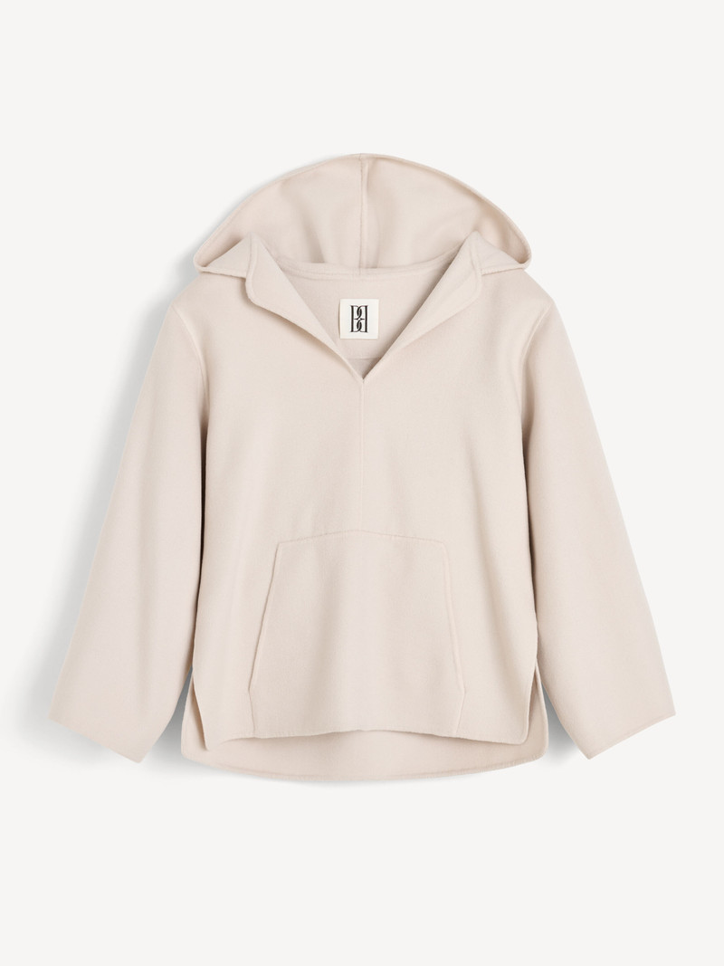 Marguerite hooded wool sweater 1
