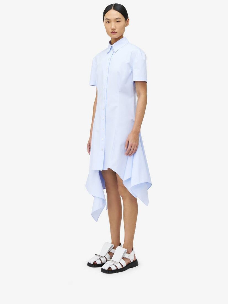 Alexander McQueen Asymmetric Shirt Dress outlook