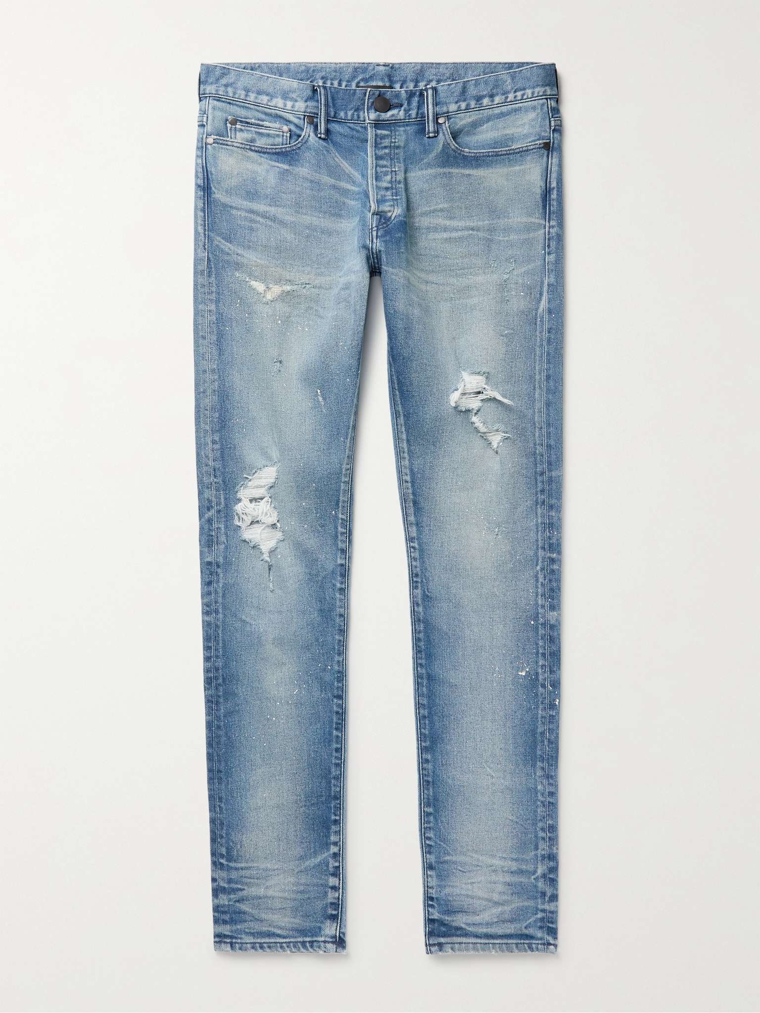 The Cast 2 Slim-Fit Distressed Jeans - 1