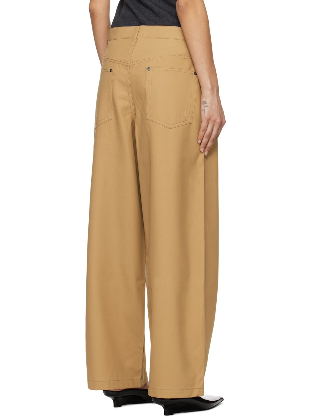 Tan Massive Trousers - 3