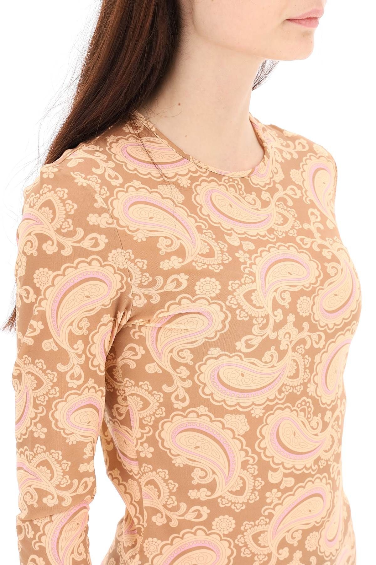 HAREM T-SHIRT IN PRINTED JERSEY - 5