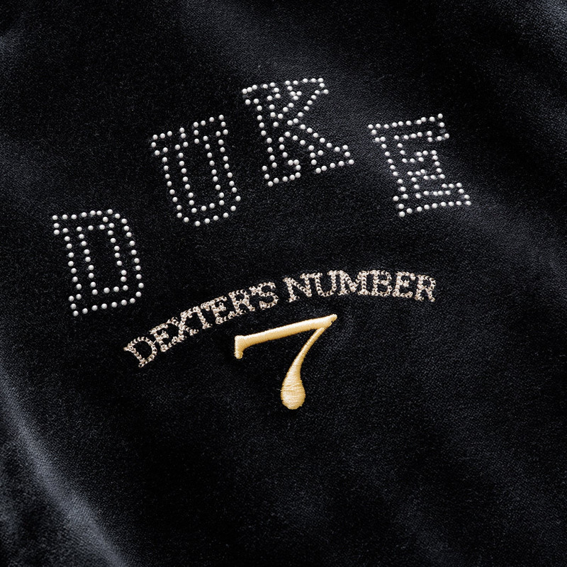 DUKE + DEXTER PD Lucky 7 Sunfade Black Souvenir Jacket outlook