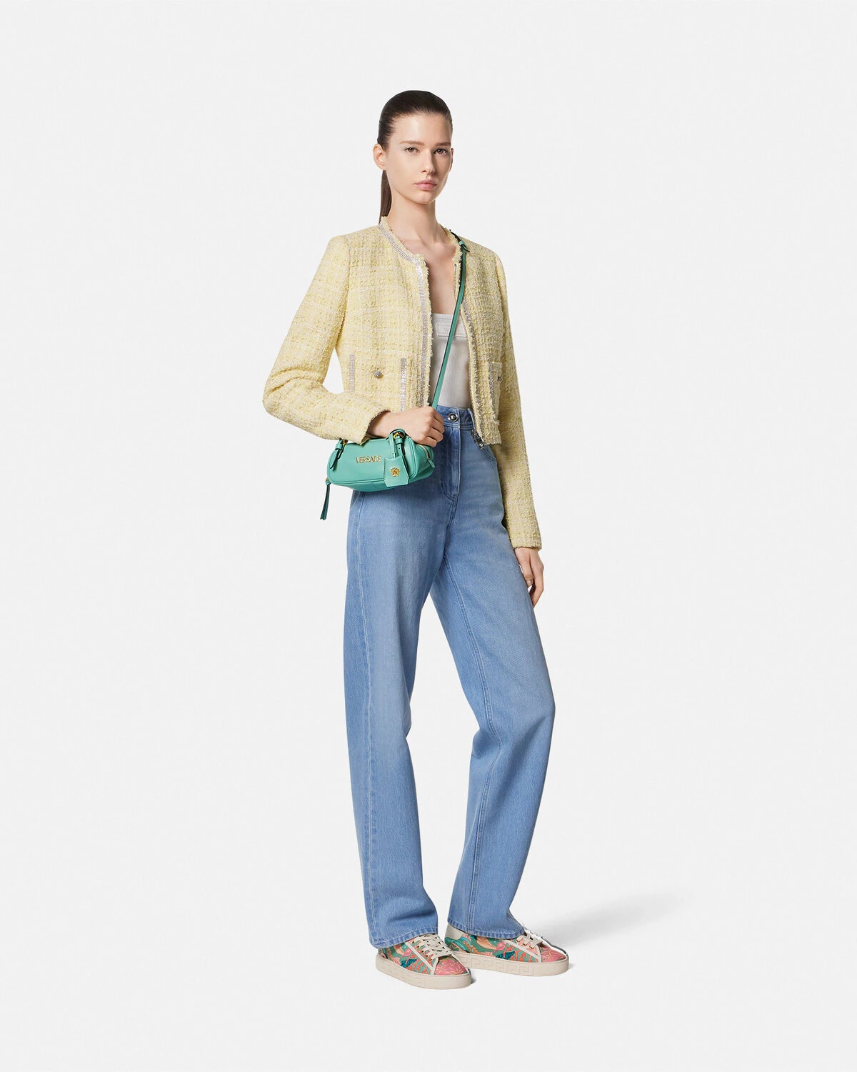Versace Tag Bowling Mini Bag - 4