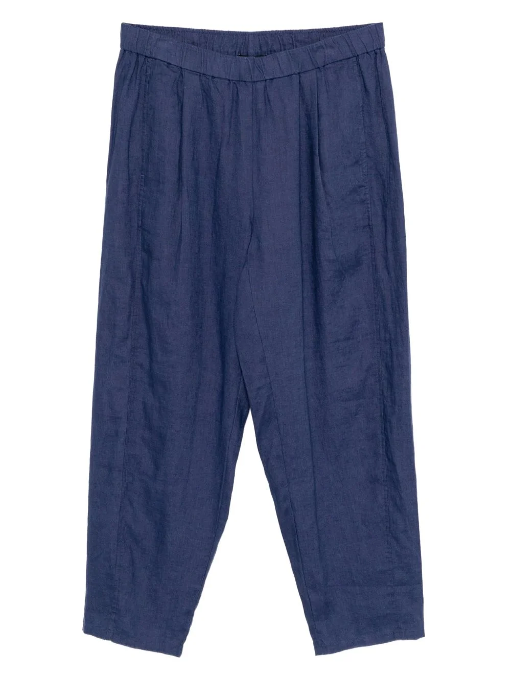 pleated tapered trousers - 1