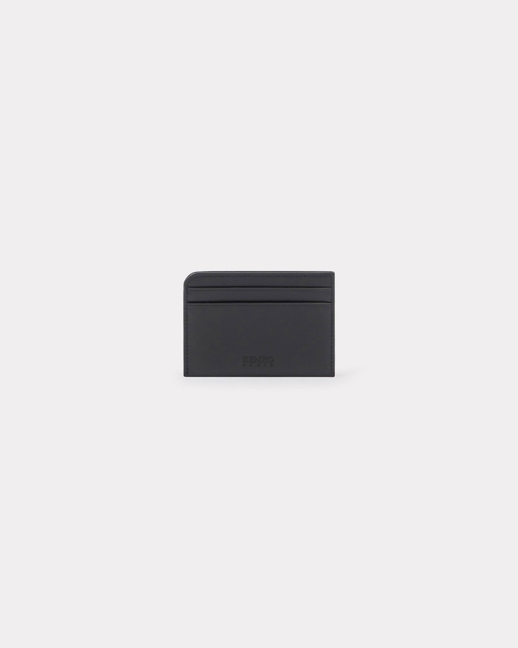 'KENZO Stamp' leather card holder - 2