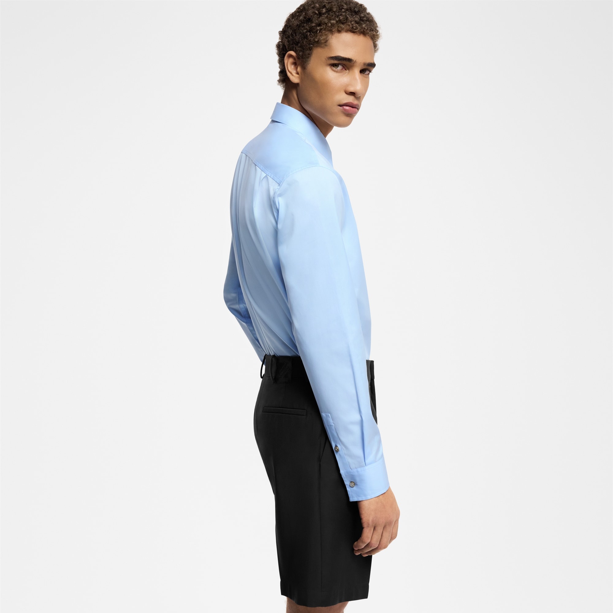 Embroidered Long-Sleeved Cotton Shirt - 3