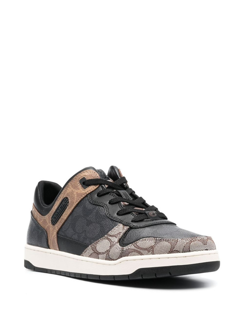 COACH C201 monogram sneakers outlook