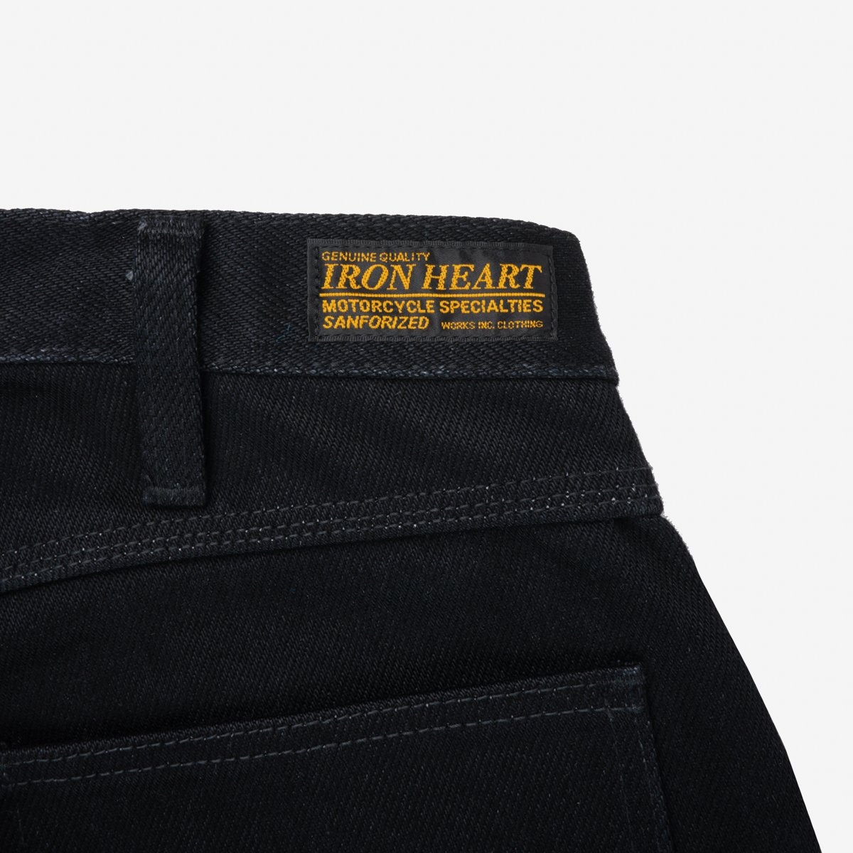 IH-829-BLK 21oz Serge Work Pants - Black - 7