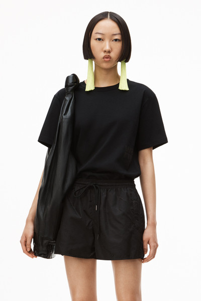 Alexander Wang PUFF LOGO TEE IN COTTON JERSEY outlook