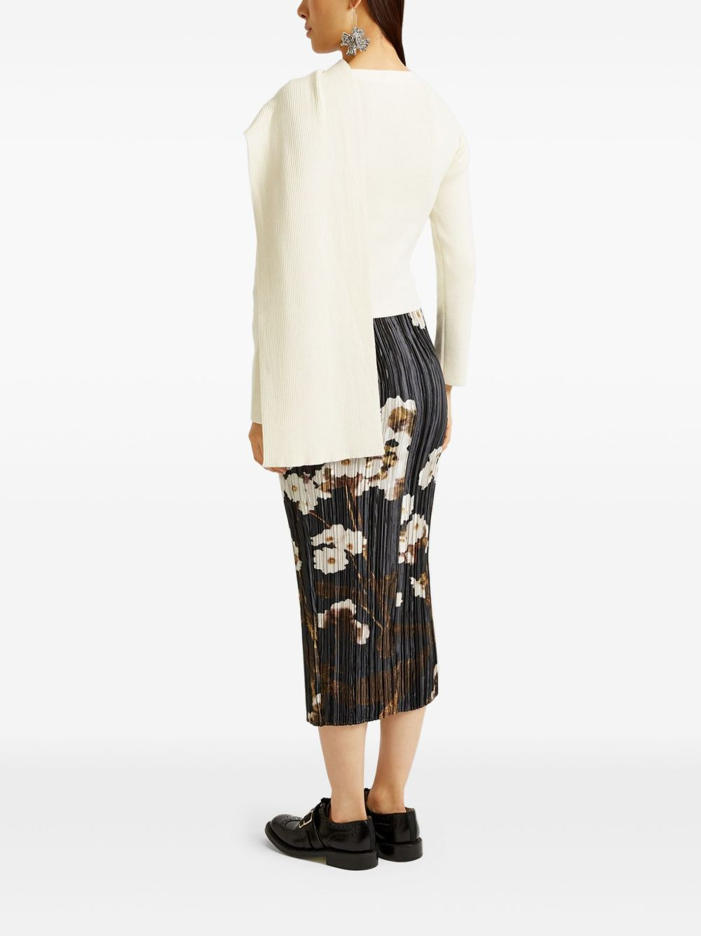 draped sweater - 5