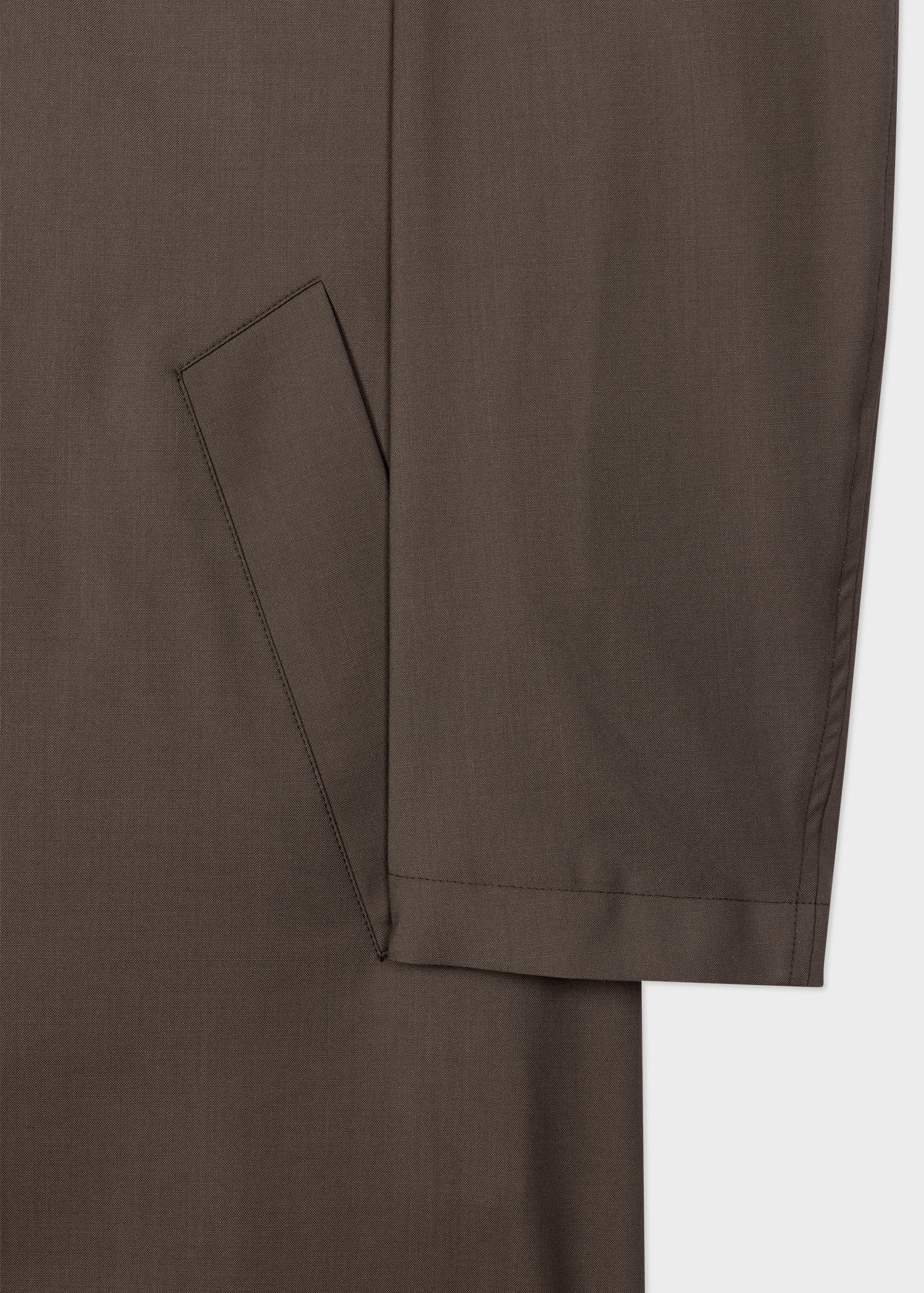 'Storm System' Wool Mac With Detachable Gilet - 3