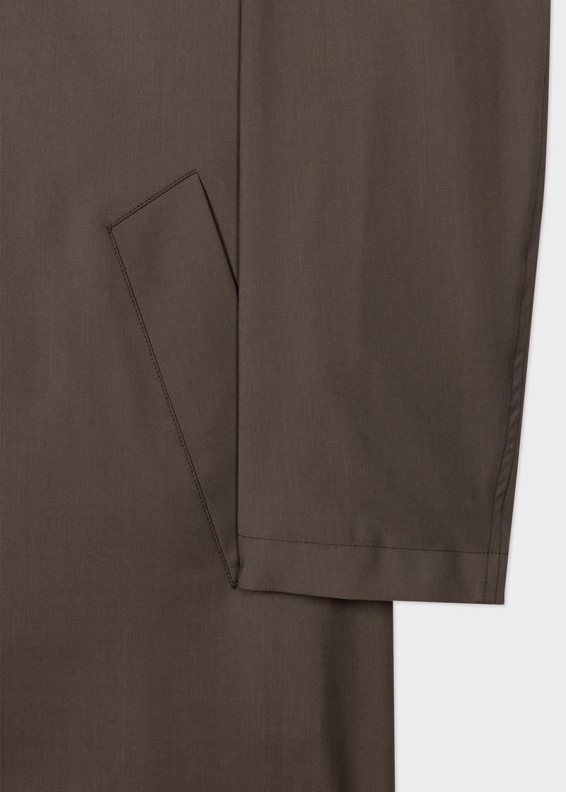 'Storm System' Wool Mac With Detachable Gilet 3