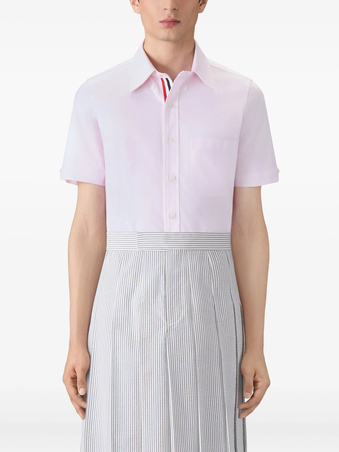 Oxford Short Sleeve Shirt Men - 3