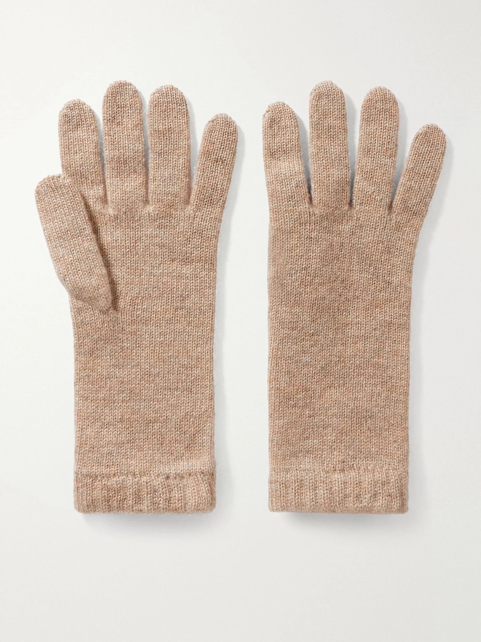 Cashmere gloves Beige - 1