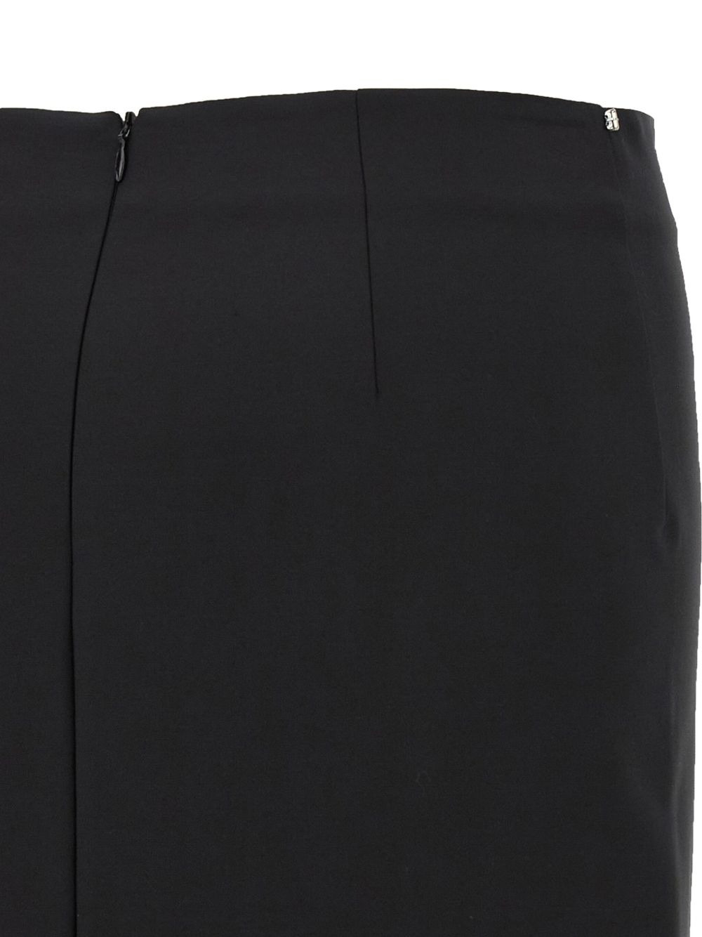 Giambo ruffle side-slit midi skirt - 5