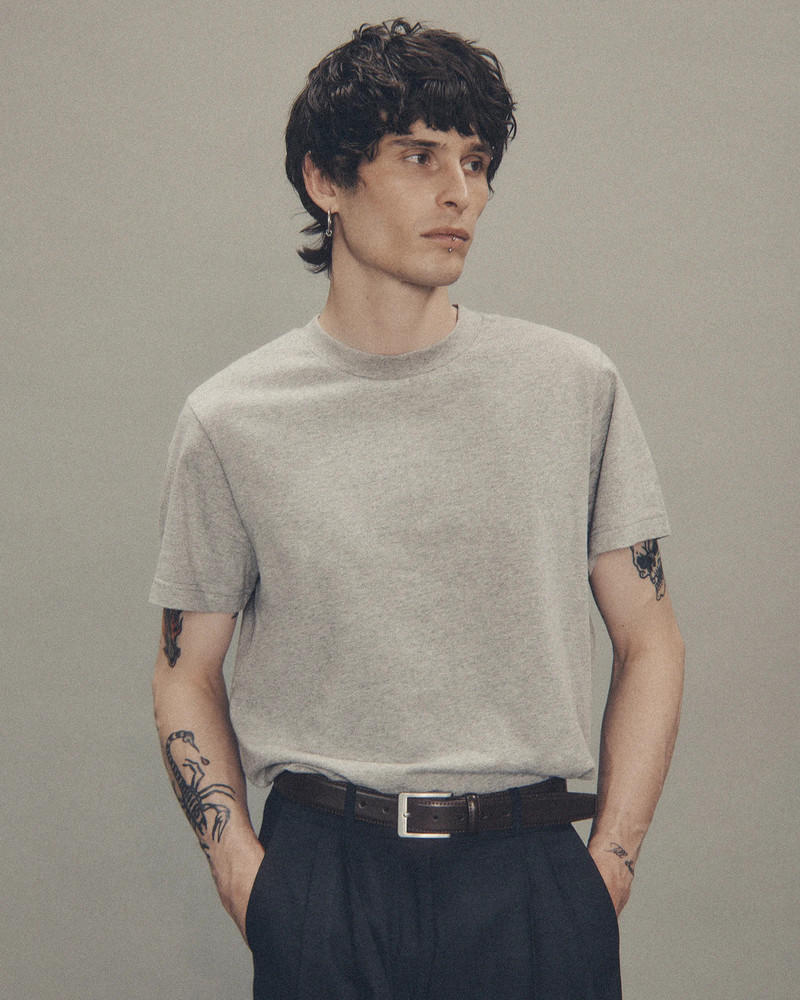 entire studios STANDARD TEE GREY MARLE outlook