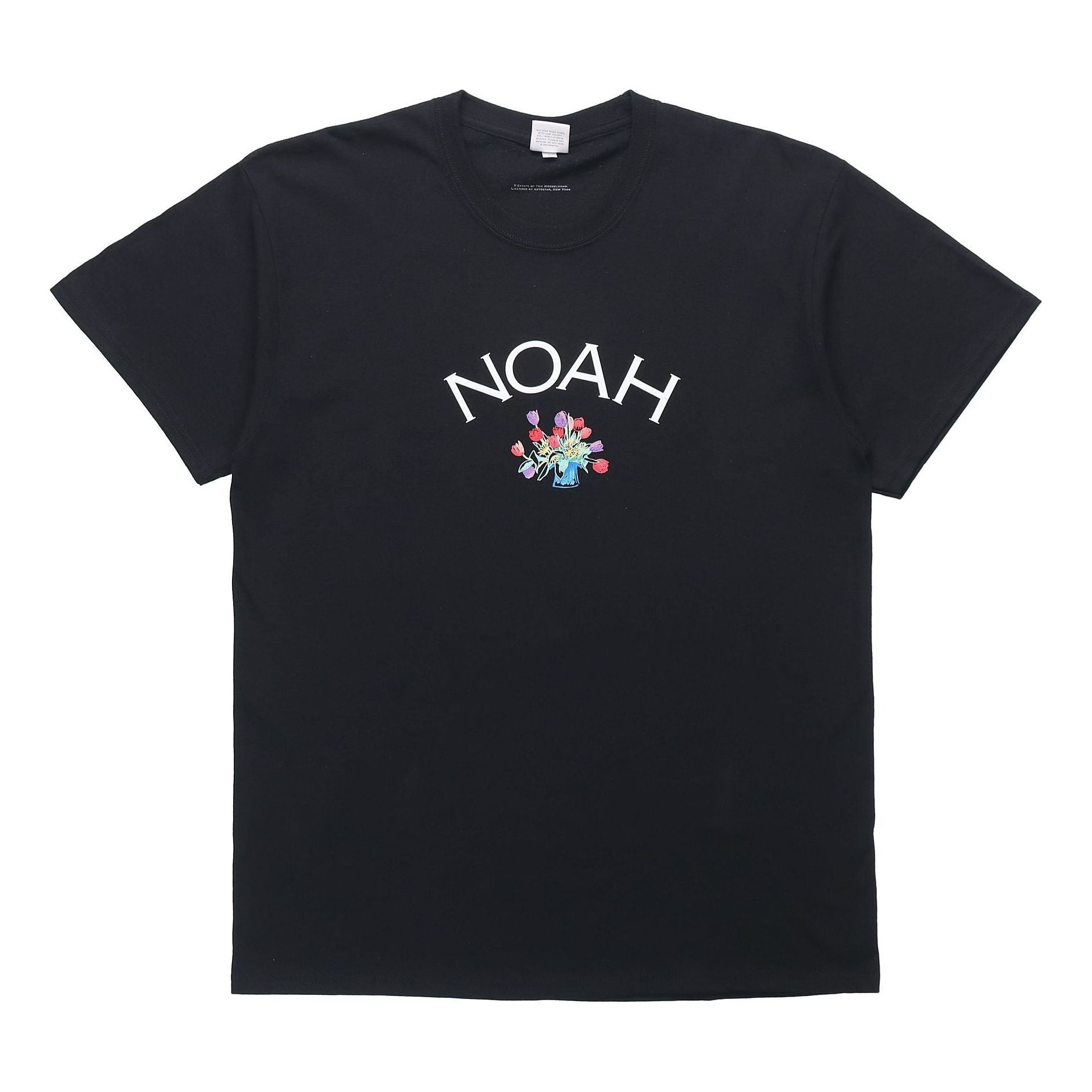 NOAH x Wesselmann Core Logo T-shirt 'Black' T44SS21-BLACK - 1