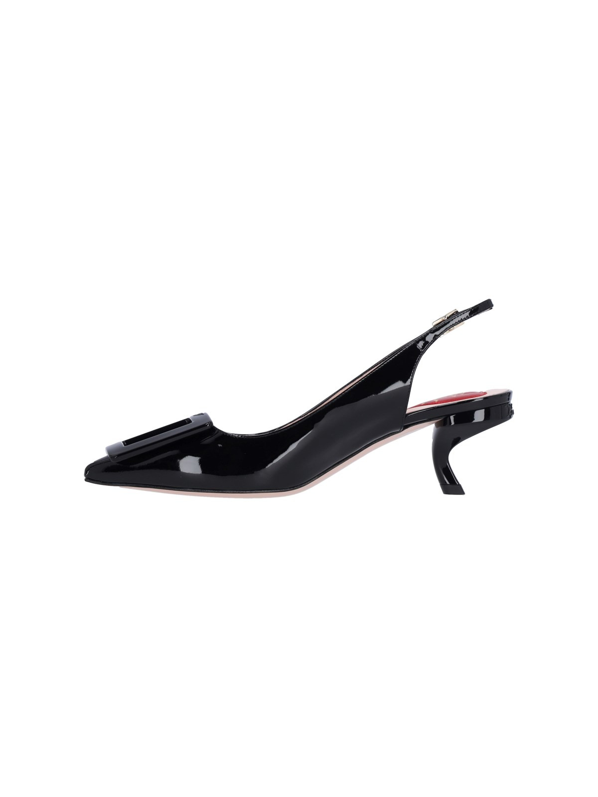 "VIRGULE" SLINGBACK PUMPS - 3
