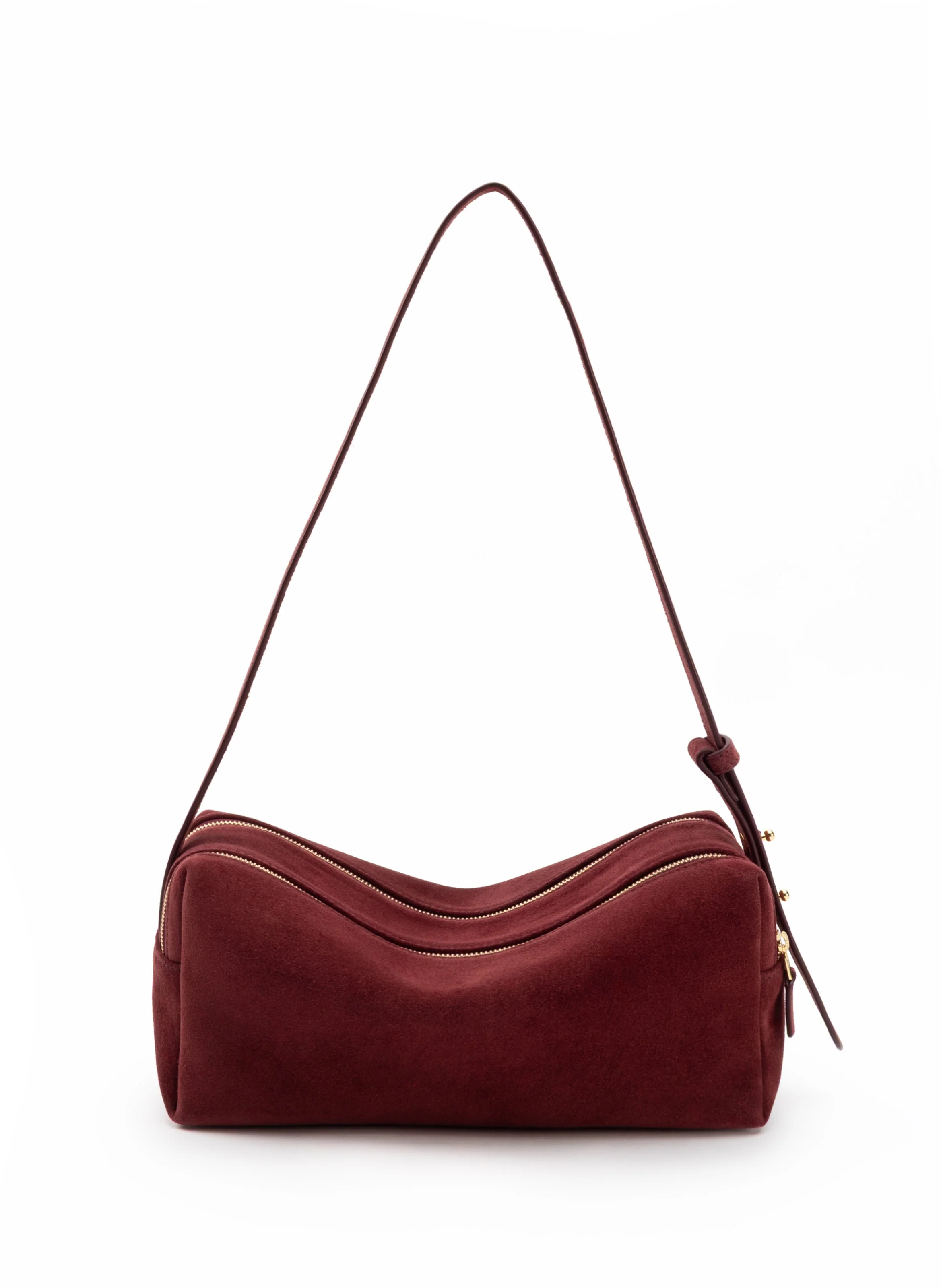 Trousse Suede Burgundy - 1