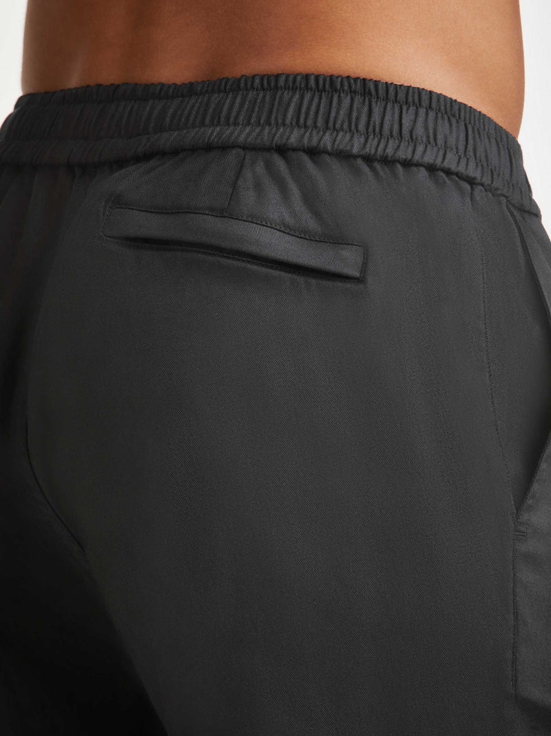 Men's Shorts Harris Lyocell Cotton Black - 6