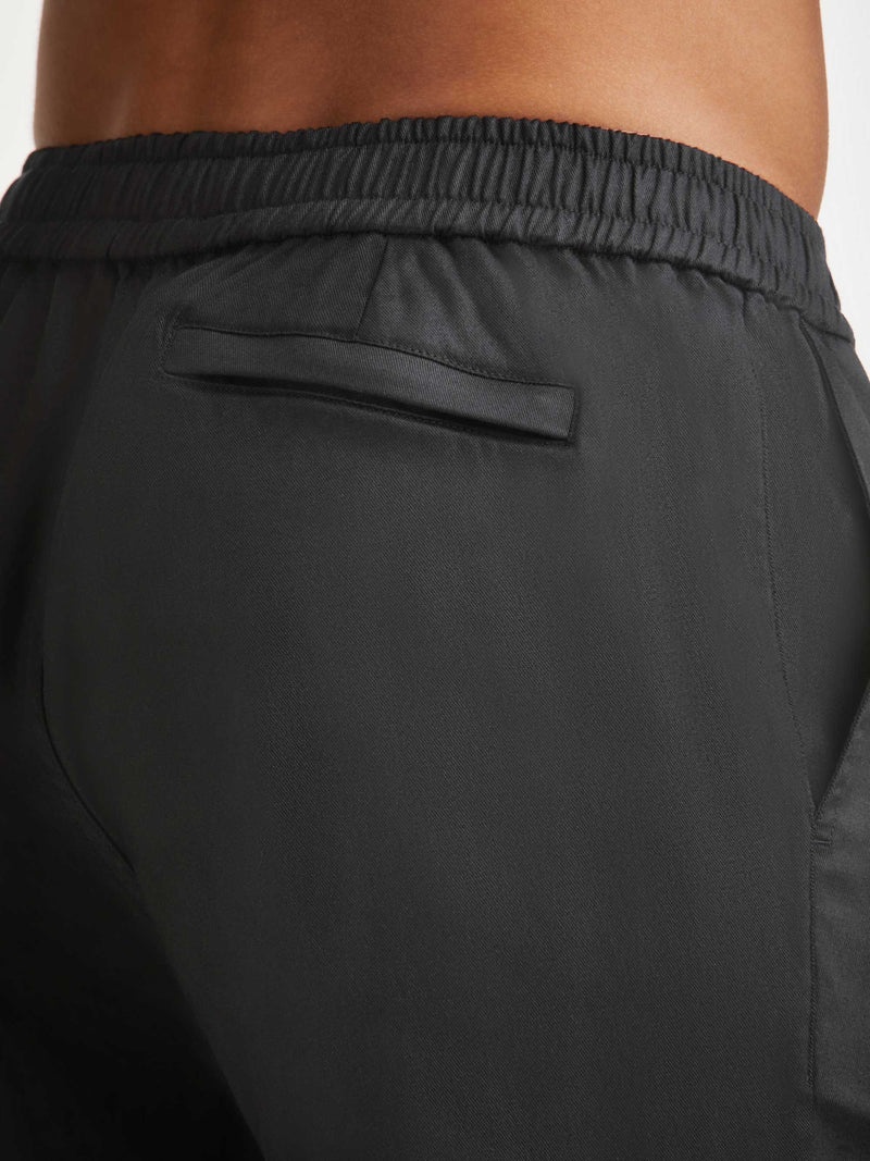 Men's Shorts Harris Lyocell Cotton Black - 6