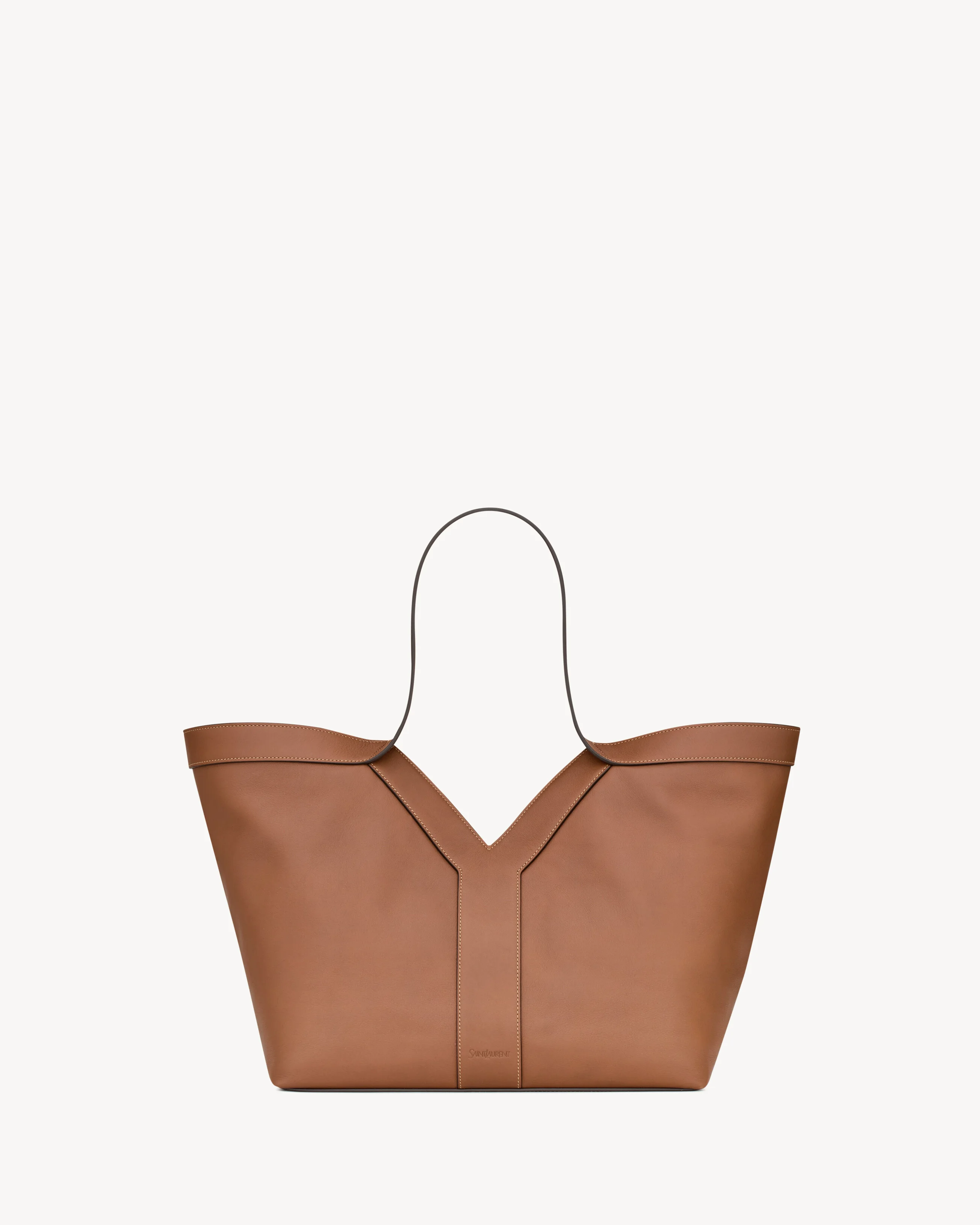 Y SMALL TOTE IN LEATHER - 1