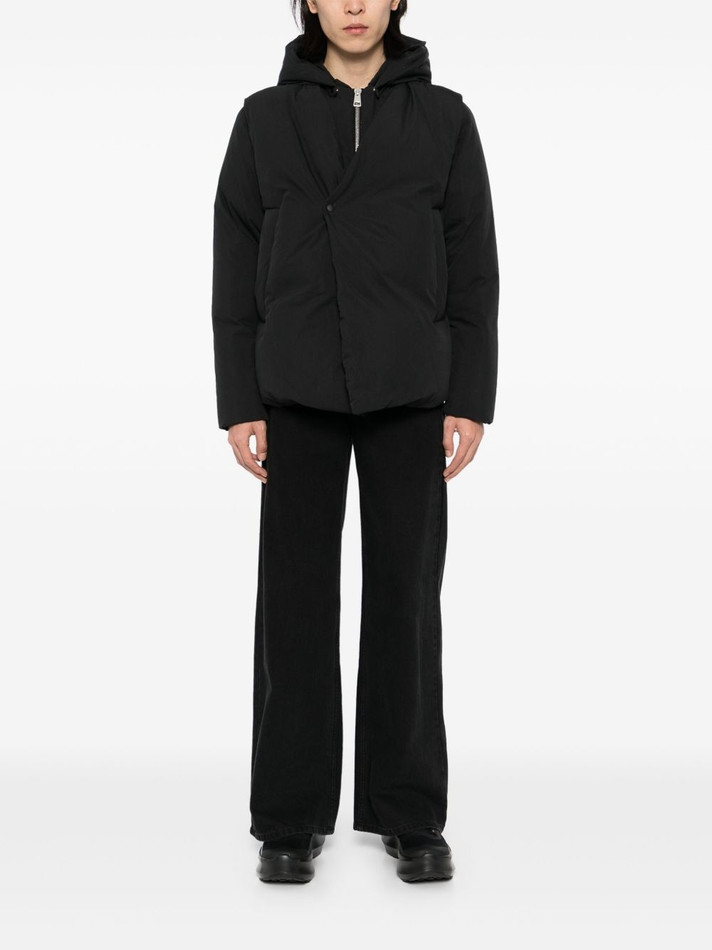 hooded padded jacket - 2