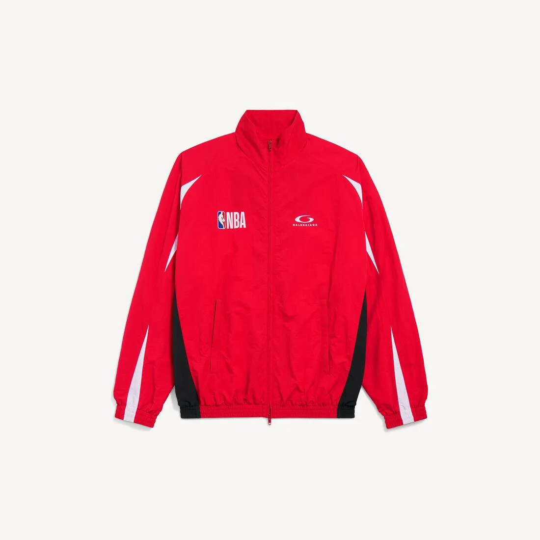 Men's Balenciaga | Nba Collaboration Tracksuit Jacket in Red - 1