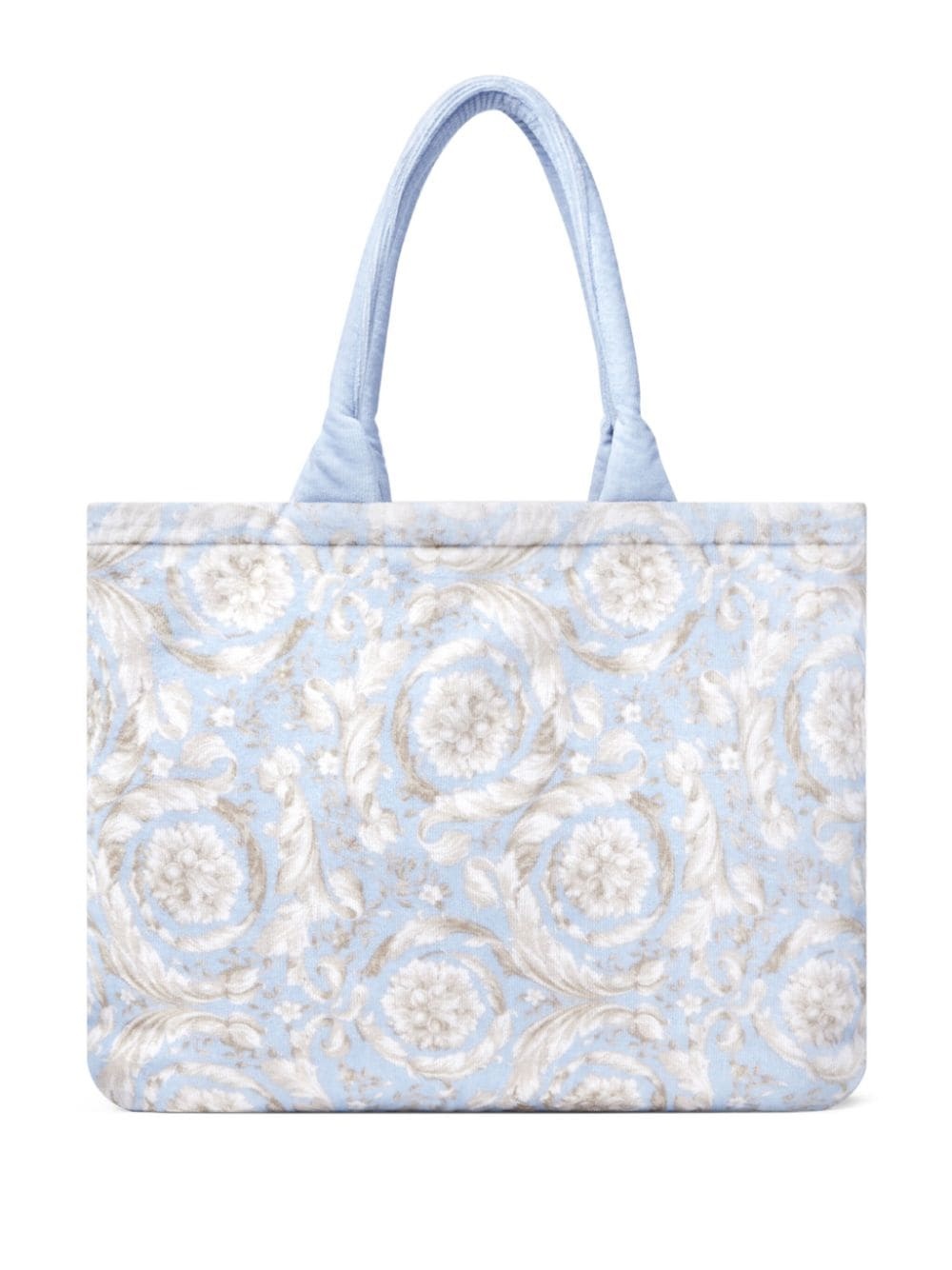 Barocco terry.towelling tote bag - 2