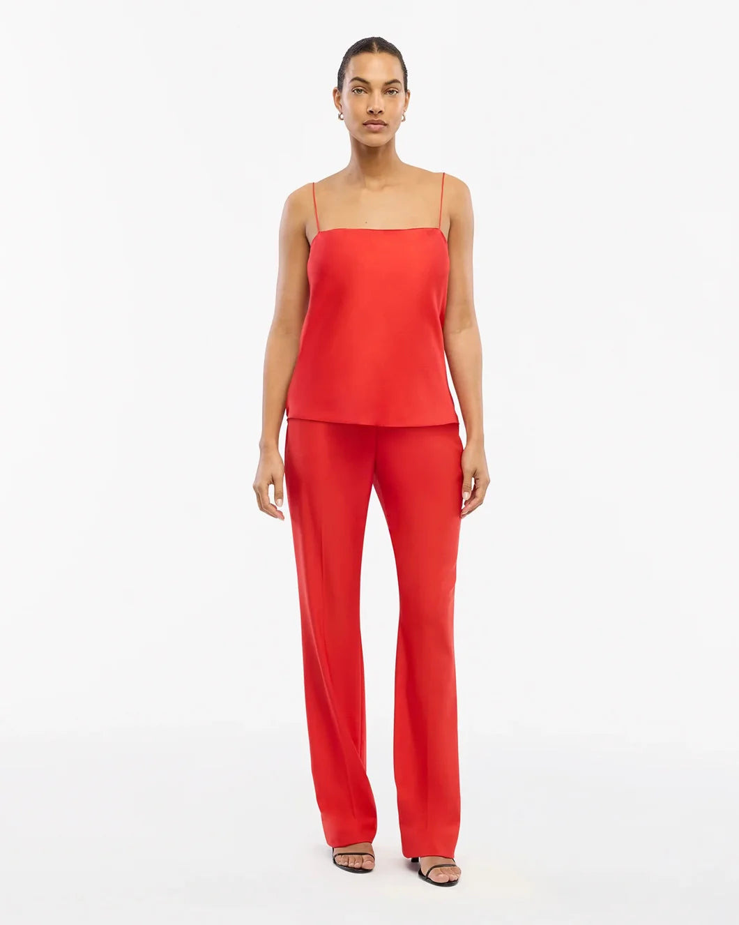 SILK CAMISOLE RED - 2