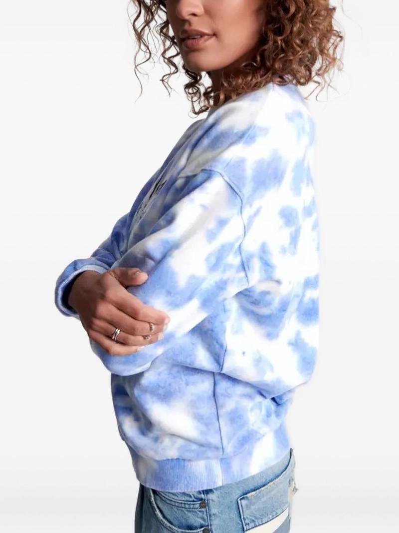 tie-dye round-neck sweatshirt 4